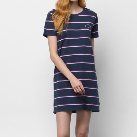 VANS "OFF THE WALL" CHROMATIC STRIPE DRESS - Picture 2 of 9